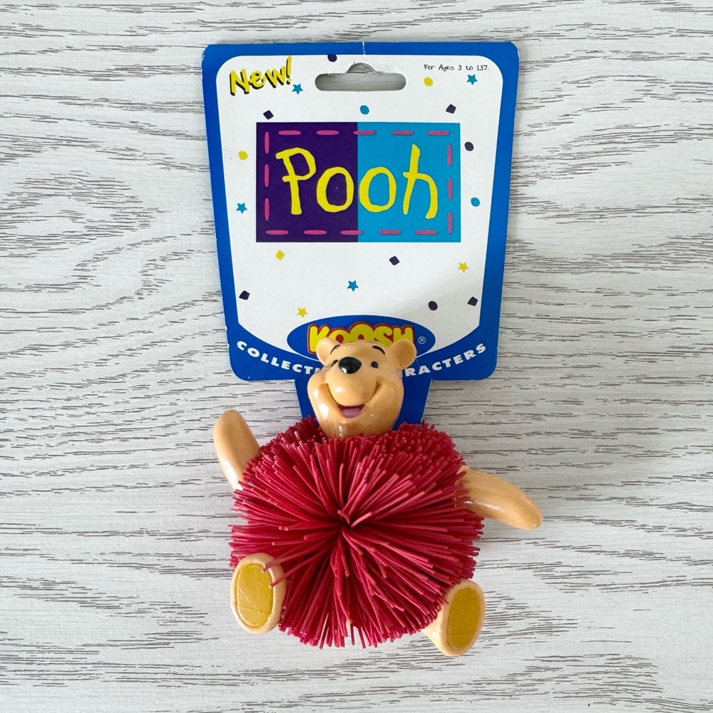 Vintage NIP KOOSH Disney Pooh Character Koosh ball